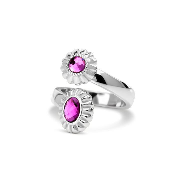 Melano Vivid Buzzing Butterfly Ring Set