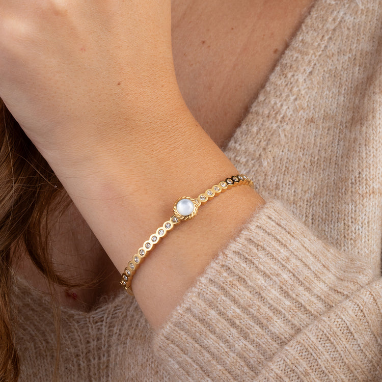 Melano Twisted Pearl Rope Stein