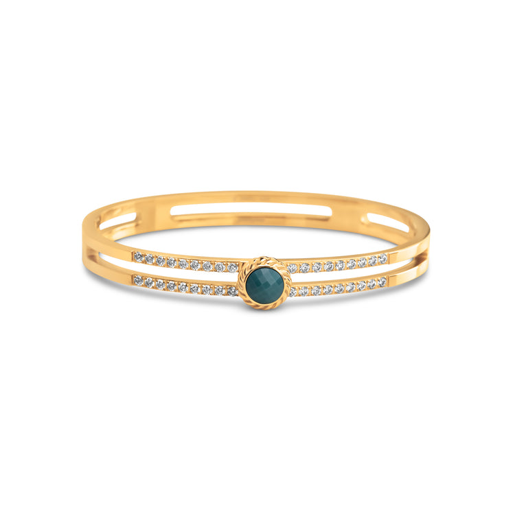 Melano Twisted Blush Cloud Armband-Set