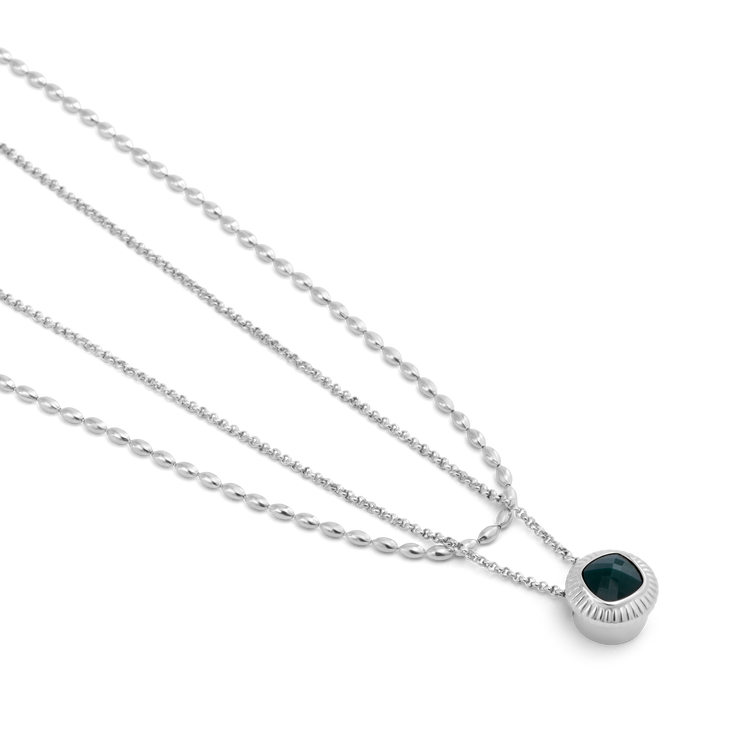 Melano Vivid Teal Affair Ketting Set