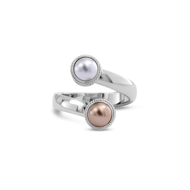 Melano Vivid Parisian Pearl Ring Set