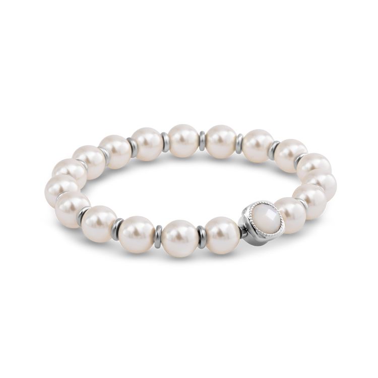 Melano Vivid Golden Cream Armband Set
