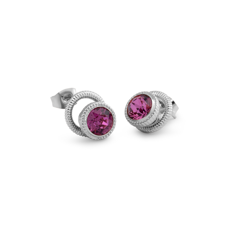 Melano Twisted Rosy Romance Oorbellen Set