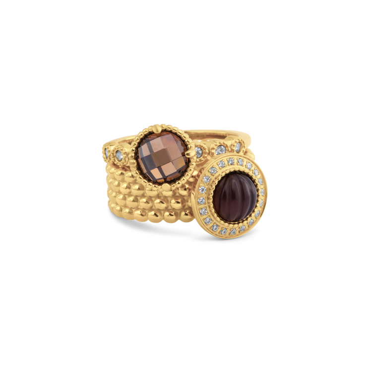 Melano Vivid & Twisted Nice Brownie Ringen Set