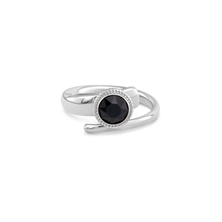 Melano Twisted Jet Set Ring Set