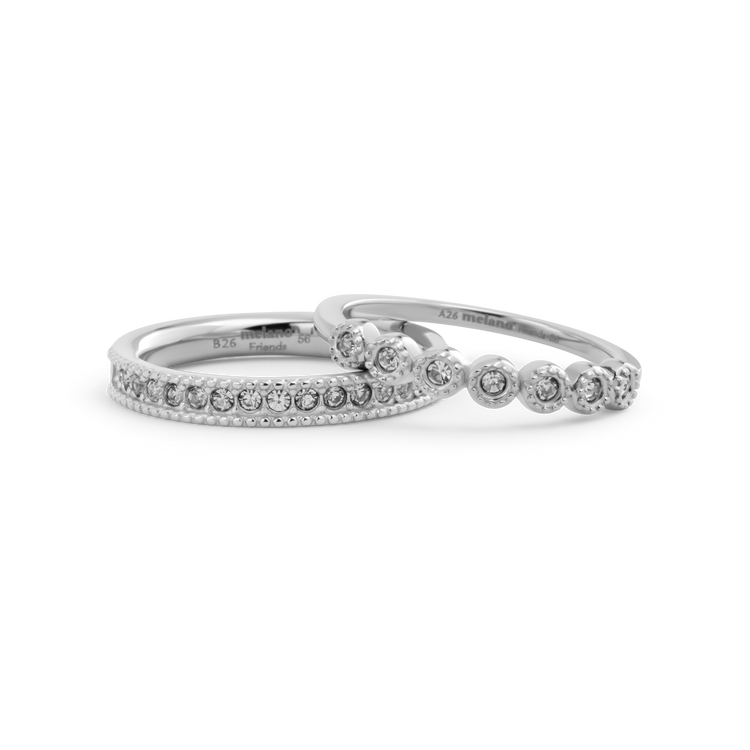 Melano Friends Paris Lights Ringe-Set