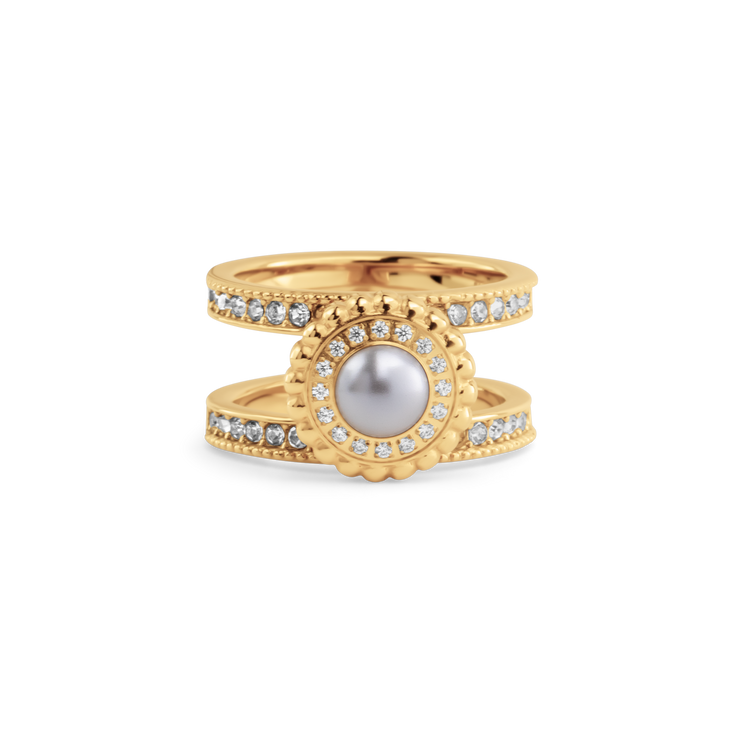 Melano Vivid French Romance Ring Set