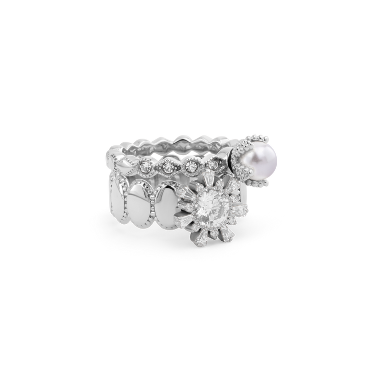 Melano Vivid & Twisted French Winter Ringen Set