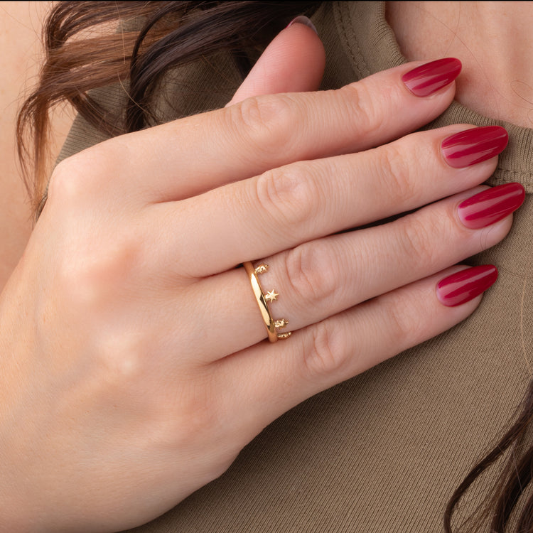 Melano Friends Unite Starry Ring
