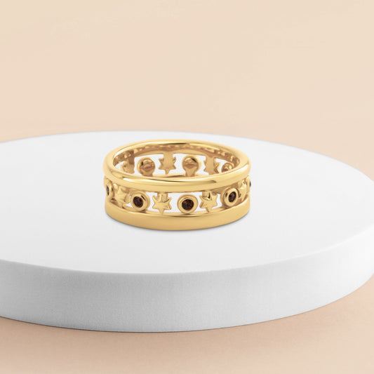 Melano Friends Starry Dreams Ringe Set