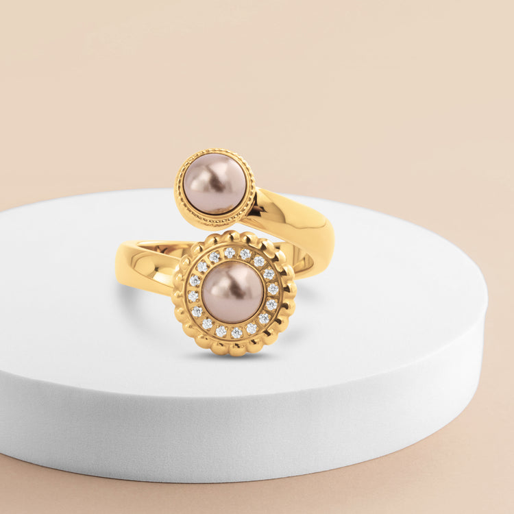 Melano Vivid Champagne Nights Ring Set