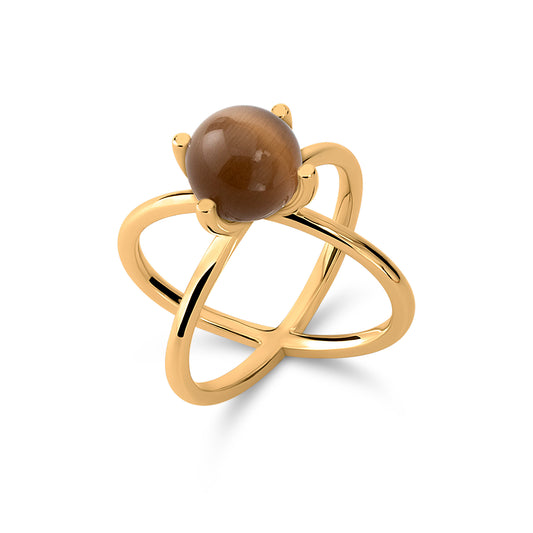 Melano Cateye Charlotte Ring