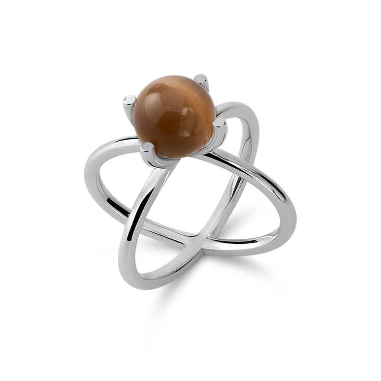 Melano Cateye Charlotte Ring