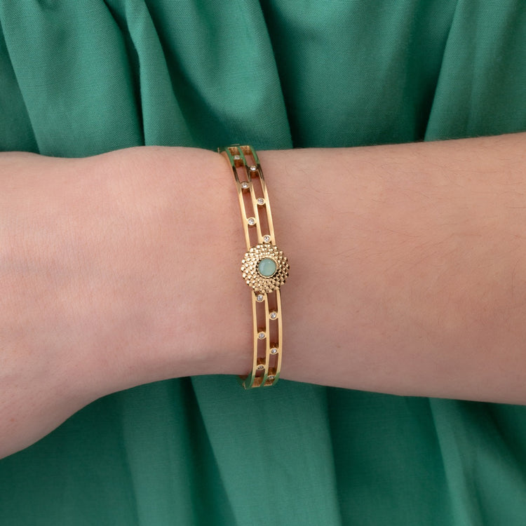 Melano Vivid Lotus CZ Stein