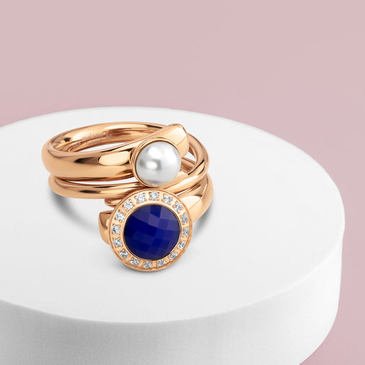 Melano Twisted Royal Feast Ringe-Set