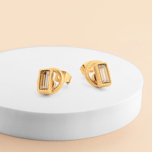 Melano Twisted Golden Breeze Oorbellen Set