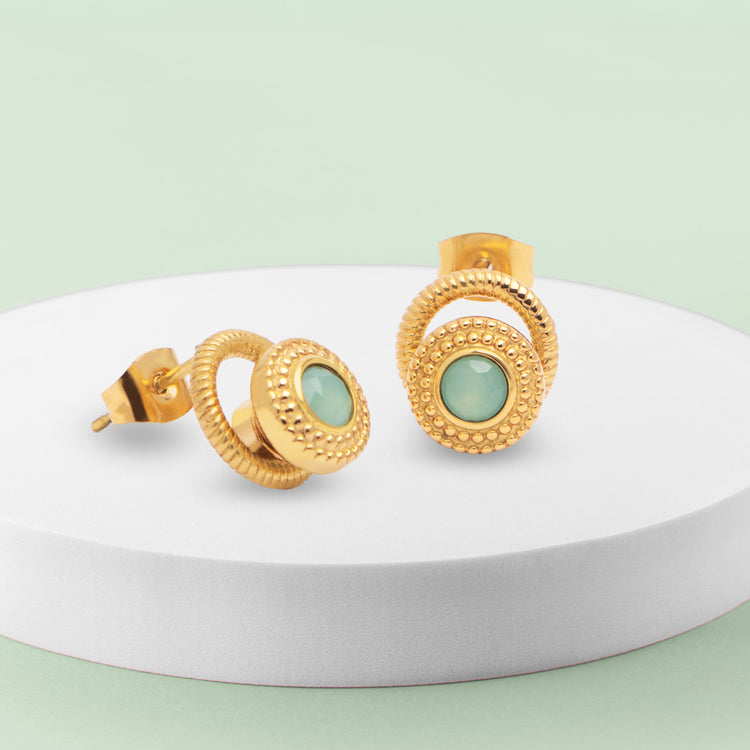 Melano Twisted Luminous Love Earring Set