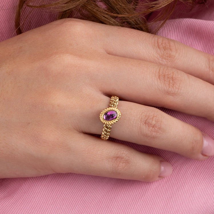 Melano Twisted Taria Ring