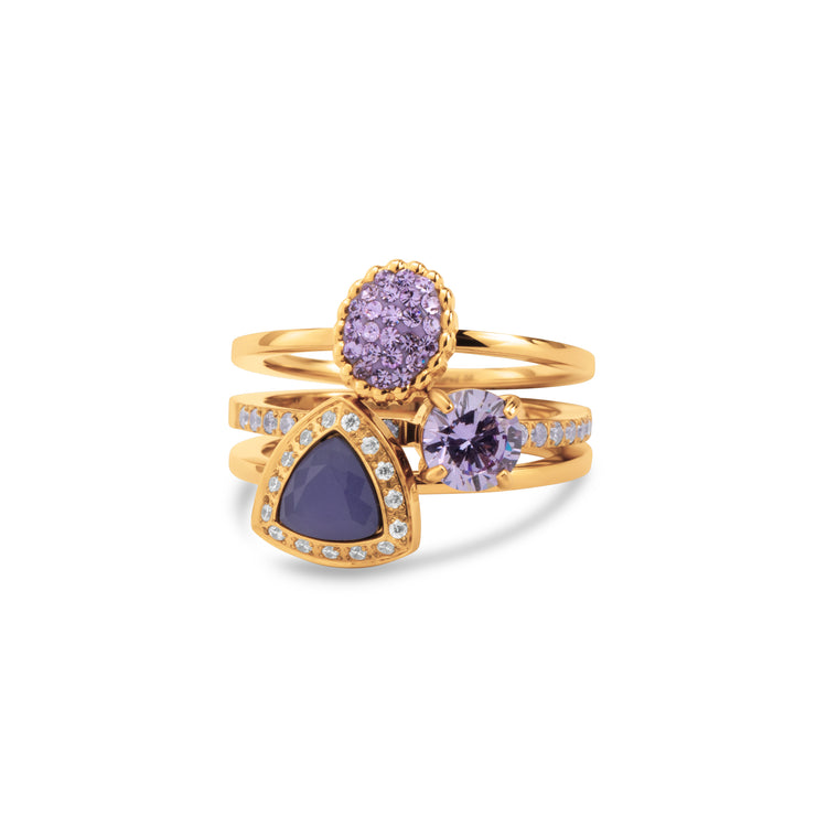 Melano Twisted Lavender Smash Ringen Set