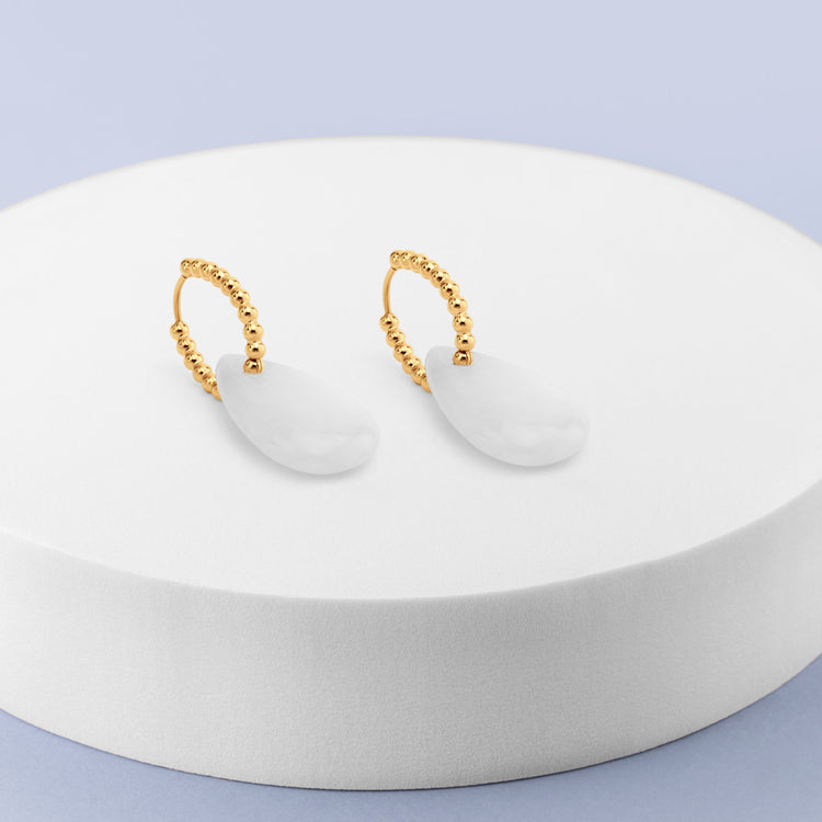 Melano Friends & Kosmic Milky Glow Oorbellen Set