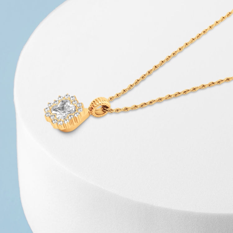 Melano Friends & Vivid Diamond Dust Ketting Set