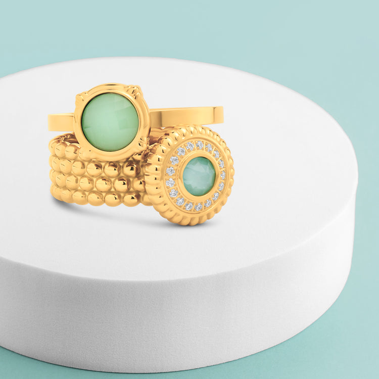 Melano Vivid Miami Mint Ringen Set