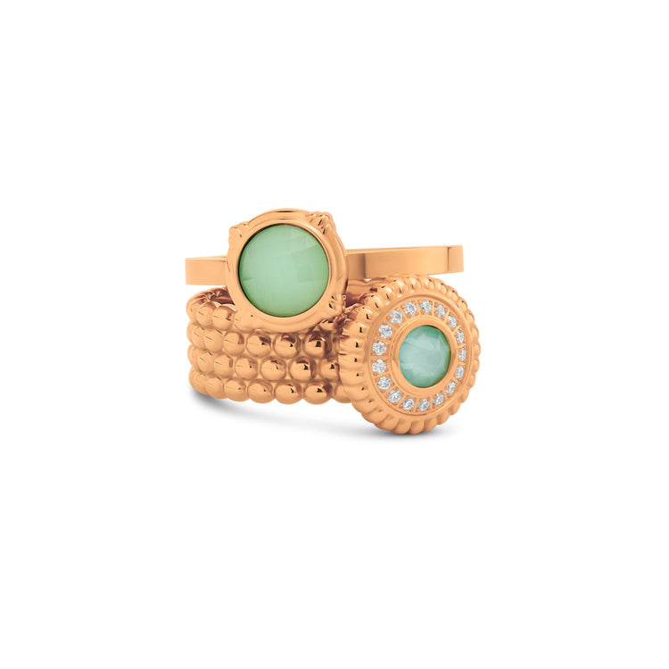 Melano Vivid Miami Mint Ringen Set