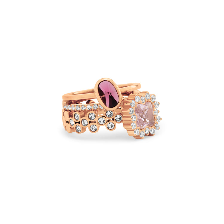 Melano Vivid & Friends & Twisted Pink Honey Ringen Set