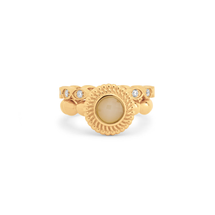 Melano Twisted & Friends Sweet Caramel Ringe-Set