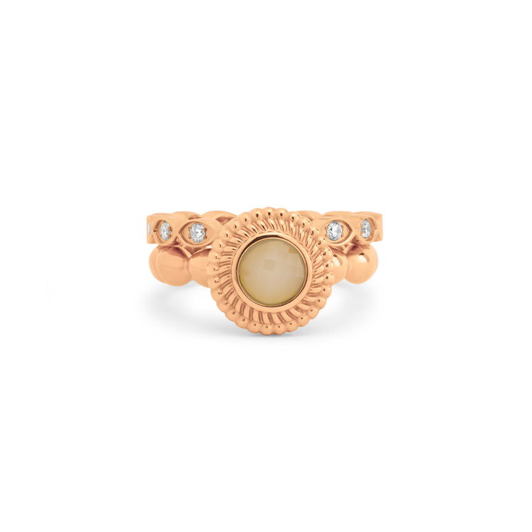 Melano Twisted & Friends Sweet Caramel Ringe-Set