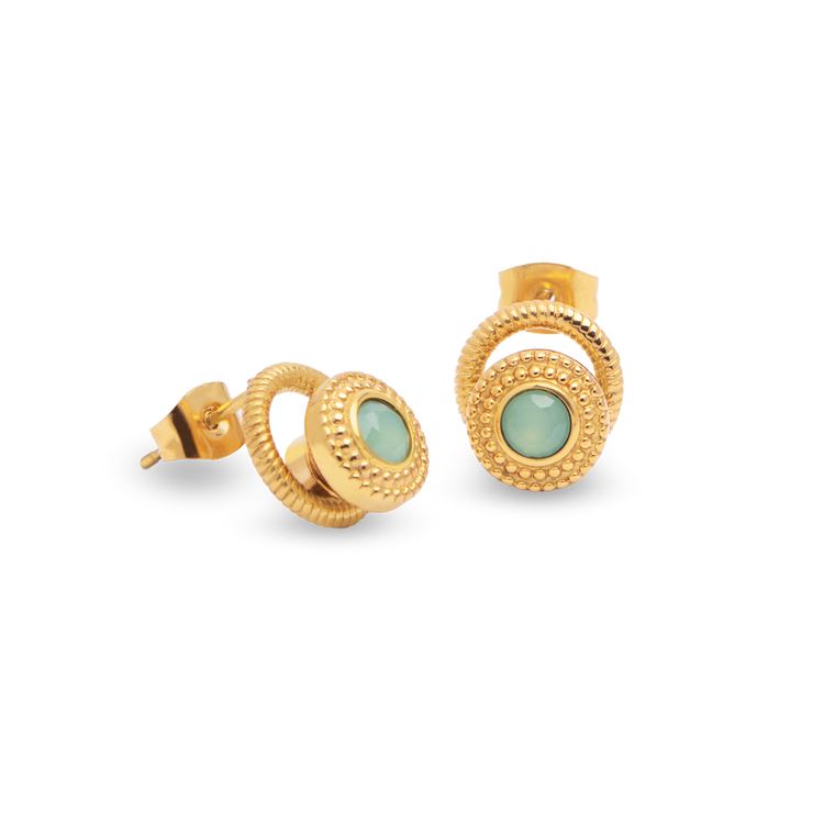Melano Twisted Luminous Love Earring Set