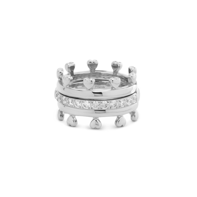 Melano Friends Royal Glam Ringen Set