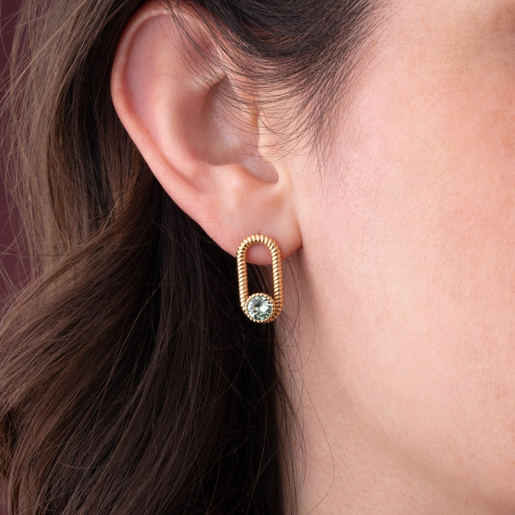 Melano Twisted Tosca Oorbellen