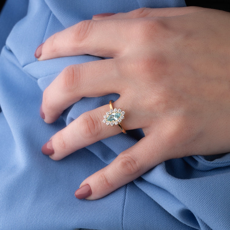 Melano Twisted Stellar Marquise Steentje