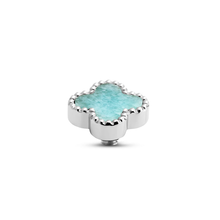 Melano Twisted Gem Clover Steentje