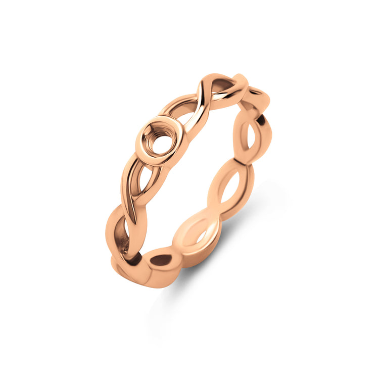 Melano Twisted Tenley Ring