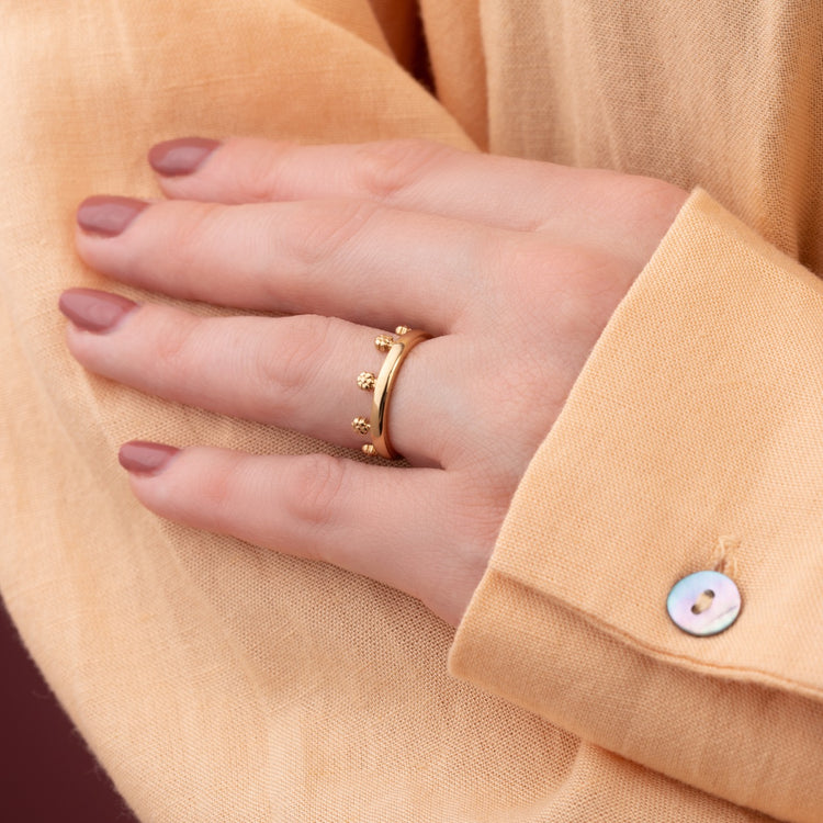 Melano Friends Unite Flora Ring