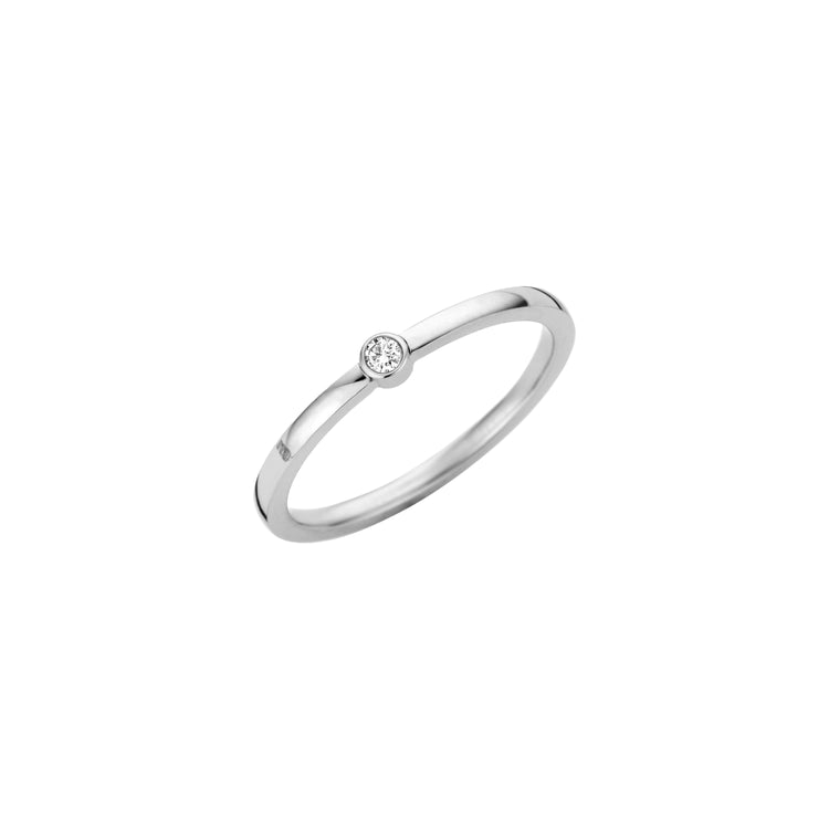 Melano Friends Mini CZ Ring Crystal - melanojewelry