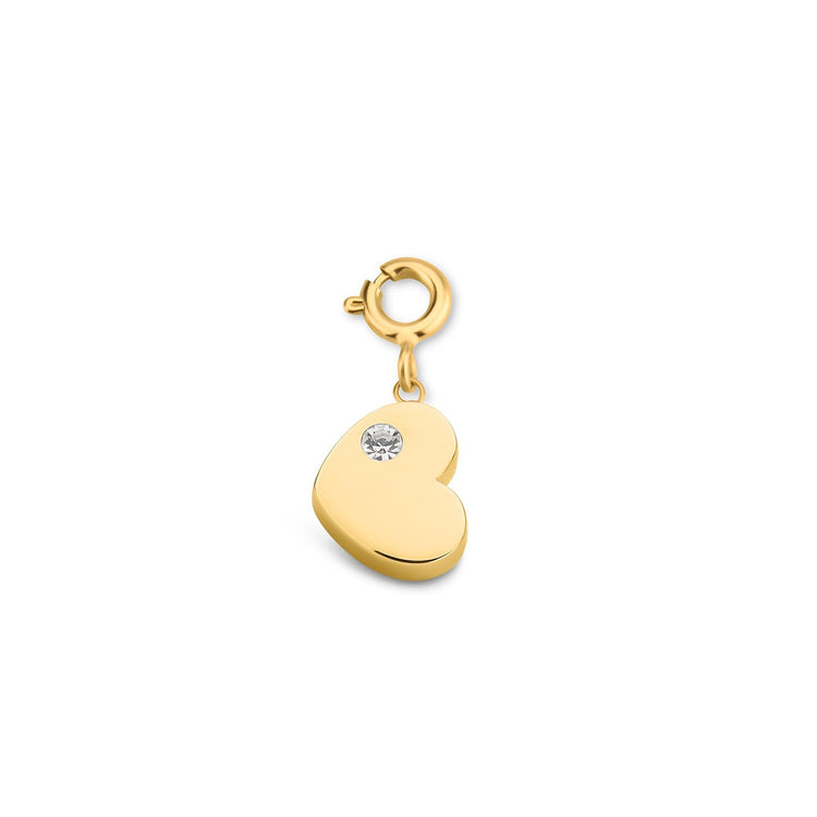 Melano Ornaments Heart CZ Hanger - melanojewelry
