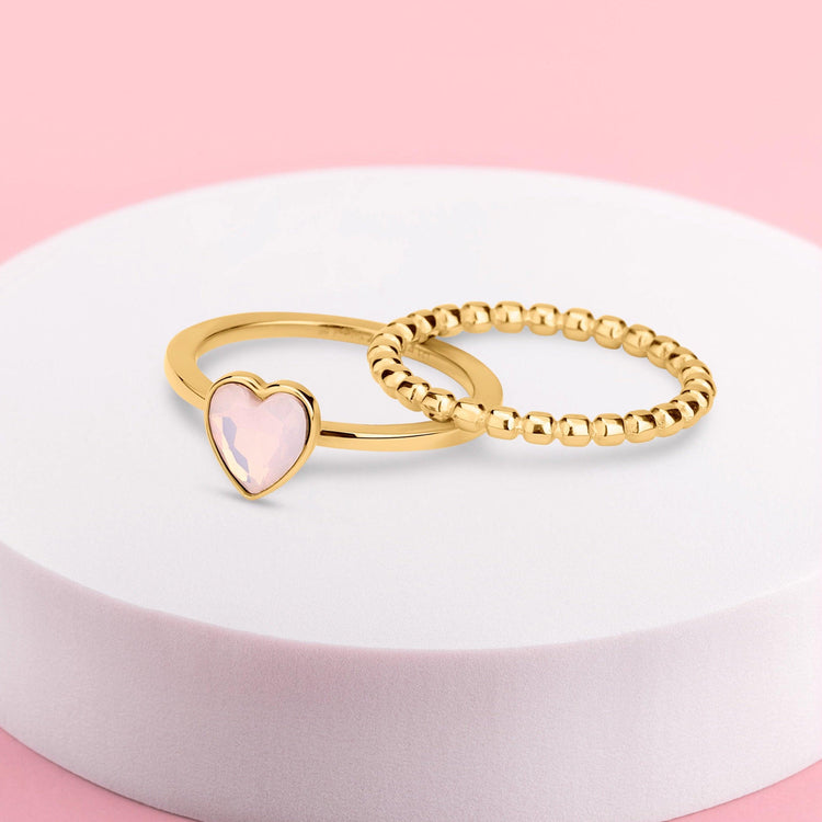 Melano Twisted & Friends Be My Valentine Ringen Set - melanojewelry