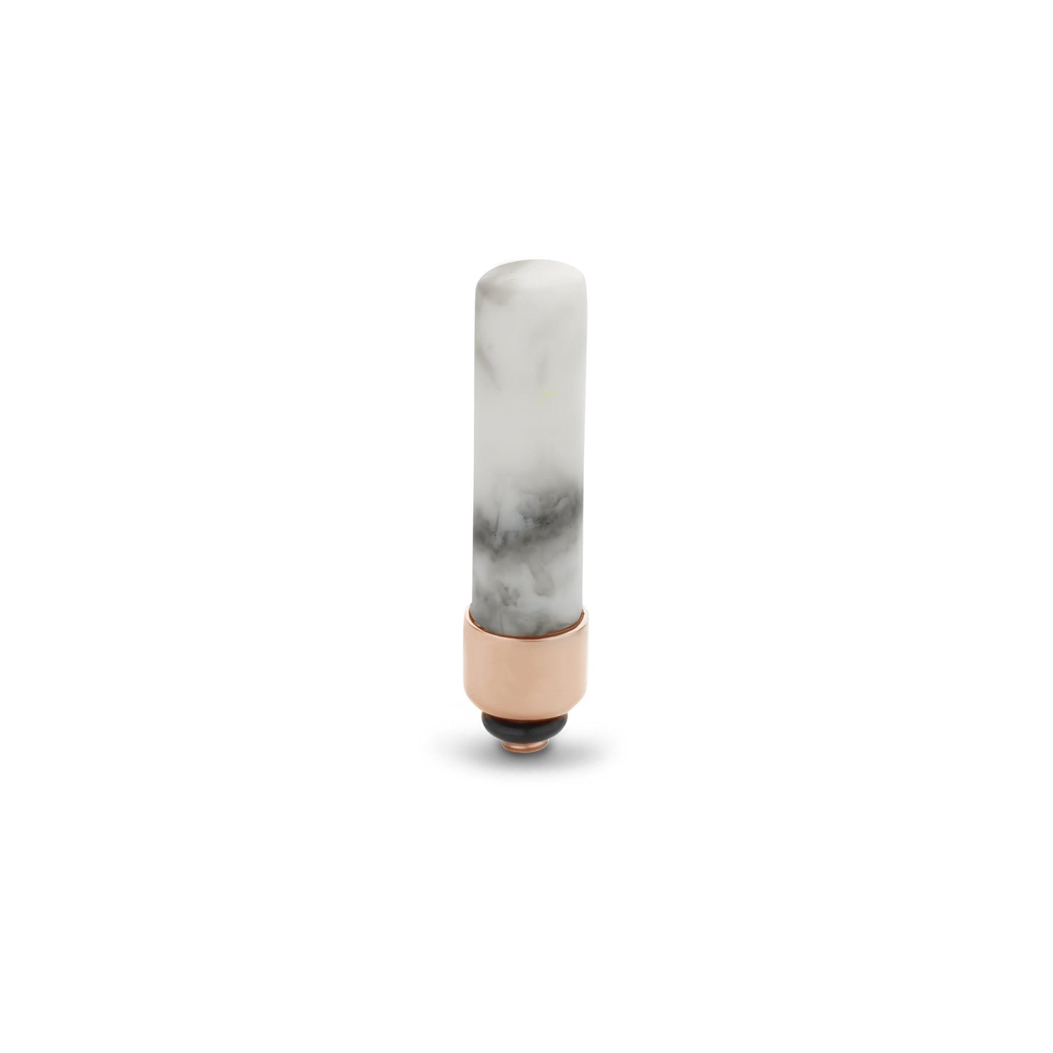 Melano Twisted Gemstone Cilinder Steentje - melanojewelry