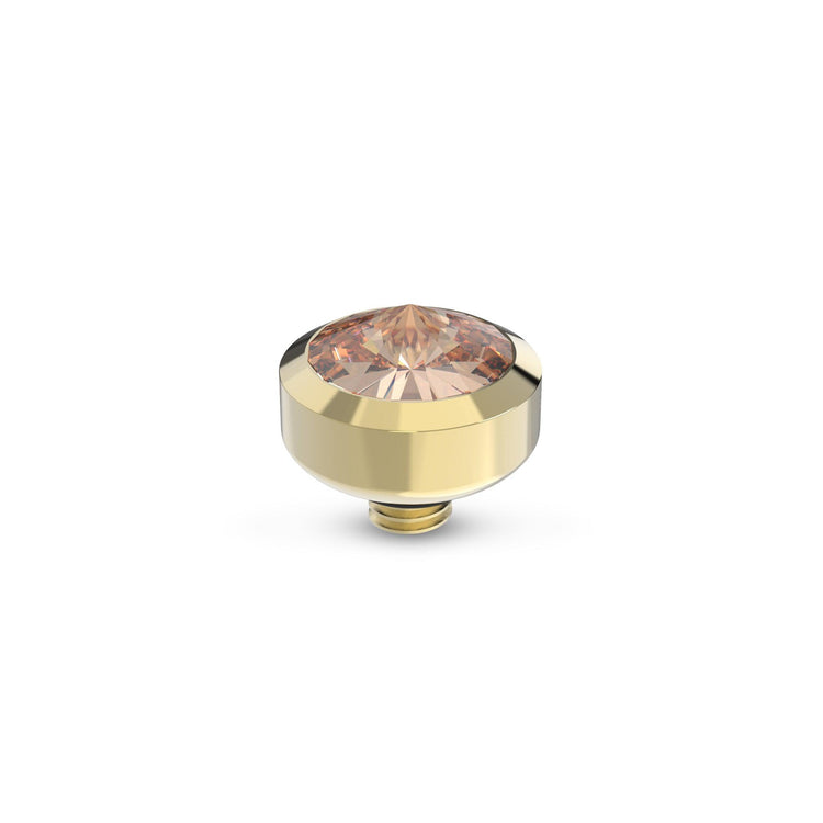 Melano Twisted Glossy Steentje - melanojewelry