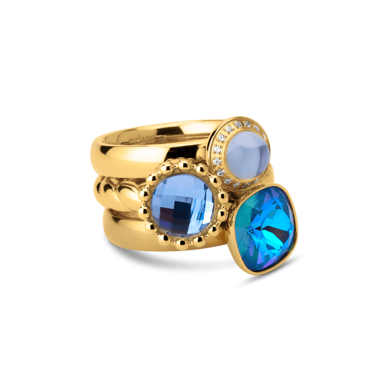 Melano Twisted Spring Break Ringen Set - melanojewelry