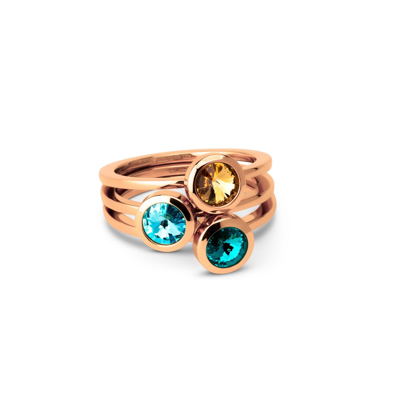 Melano Twisted Sunshine State Of Mind Ring Set