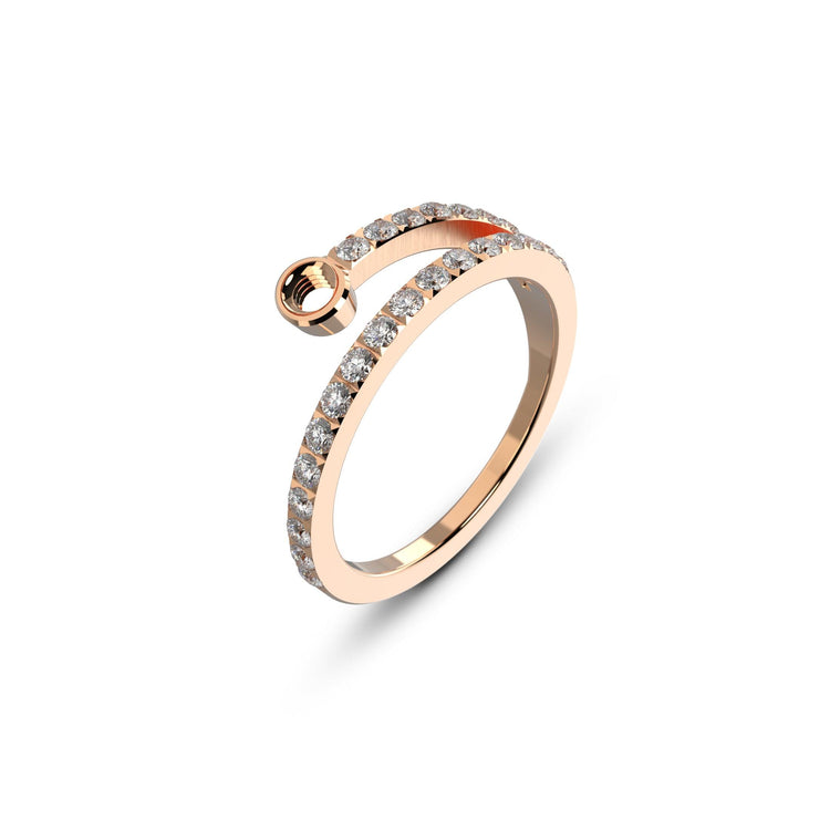Melano Twisted Tamina CZ Ring - melanojewelry