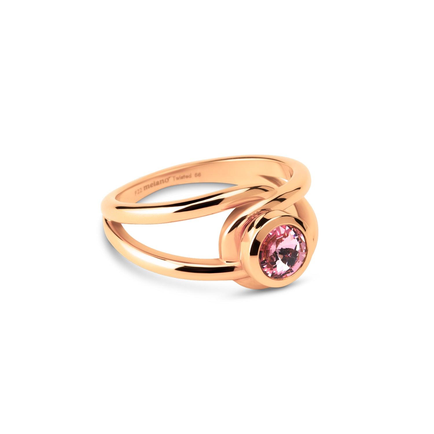 Melano Twisted Time For Cocktails Ring Set
