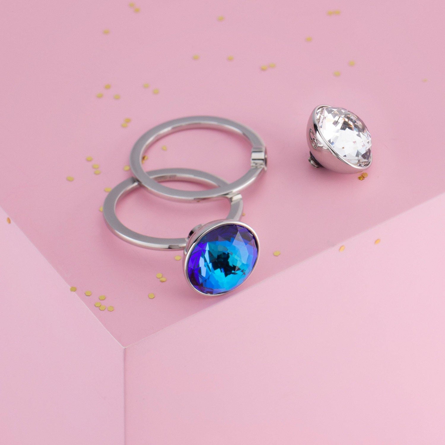 Melano Twisted Time To Shine Ringen Set - melanojewelry