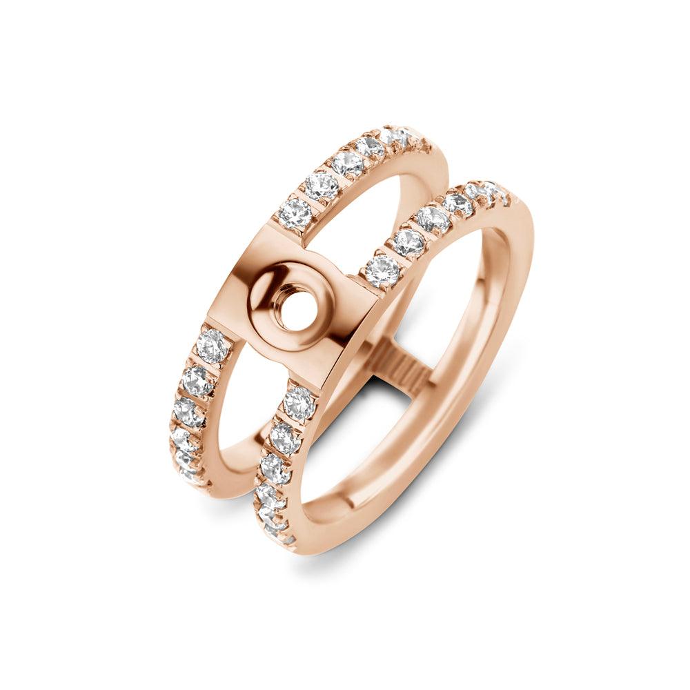 Melano Twisted Trista CZ Ring - melanojewelry