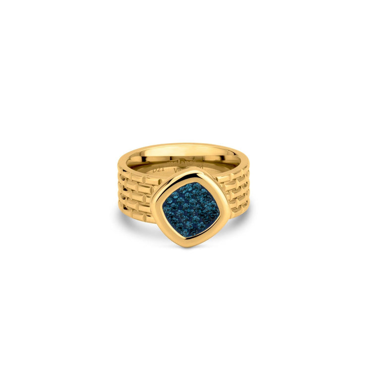 Melano Vivid Blue Sky Ring Set - melanojewelry
