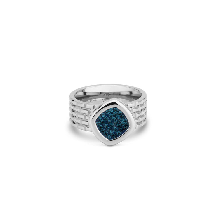 Melano Vivid Blue Sky Ring Set - melanojewelry